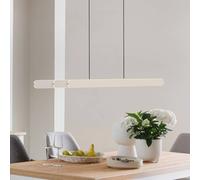 Schöner Wohnen ADRIANA ROUND LED hanging light, beige, length 160 cm, metal, CCT