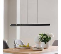 Schöner Wohnen ADRIANA ROUND LED hanging light, black, length 160 cm, metal, CCT