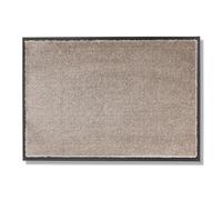 Schöner Wohnen Kollektion Indoor Doormat - Dirt Trapper Mat 50 x 70 cm Taupe - Non-Slip Dirt Mat Durable - Door Mat Front Door Mat Washable at 30 °C