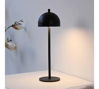 SCHÖNER WOHNEN LED rechargeable table lamp Bellies, black, IP54
