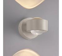 Schöner Wohnen LED wall lamp Chia, sand breeze 3,000 K up/down