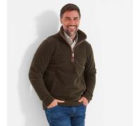 Schoffel Mens Berkeley 1/4 Zip Fleece - Dark Olive - Size: Chest 42