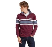Schoffel Mens Exmouth Heritage 1/4 Zip - Dark Red - Size: Large