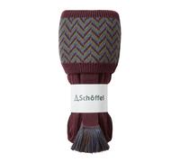 Schoffel Mens Herringbone Socks - Dark Red - Size: Medium