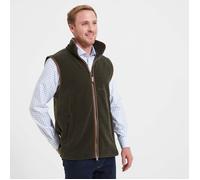 Schoffel Mens Oakham Fleece Gilet - Dark Olive - Size: Chest 44