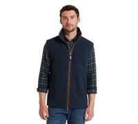 Schoffel Mens Oakham Retro Fleece Gilet - Dark Navy - Size: Chest 44