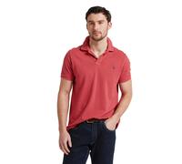 Schoffel Mens St Ives Garment Dyed Polo Shirt - Red - Size: X Large