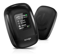 SCHOK 4G LTE Portable WiFi - Cat 12 Mobile Hotspot Travel Router, 600Mbps Download High Speed, Dual Bands (2.4GHz/5GHz), Compatible with Verizon, T-Mobile, AT&T, Supports 16 Connected Devices