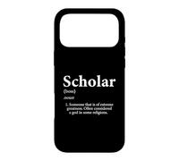 Scholar Definition Intellectual Student For Teacher Scholars Case for iPhone 17 Pro Max