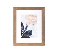 Scholar Tree Brown 10x8 Photo Frames, Wooden Picture Frames 10x8 with Mount for 7x5 Frame for Freestanding and Wall Mountable…