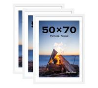 Scholar Tree White 50x70cm Picture Frame, 3 Pack,Wall Hanging Photo Frame