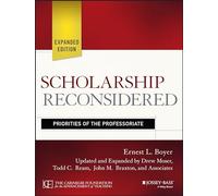 Scholarship Reconsidered: Priorities of the Professoriate