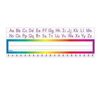 Scholastic Alphabet-Number Line (Standard) Name Plates (TF1528)