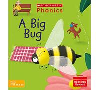 Scholastic Phonics: A Big Bug (Set 3). Decodable phonic reader for Ages 4-6. Phase 2 (Phonics Book Bag Readers)