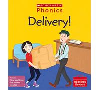 Scholastic Phonics matched to Little Wandle: Delivery! (Phase 5, Set 11). Decodable phonic reader for Ages 4-6. Letters and Sounds Revised (Phonics Book Bag Readers)