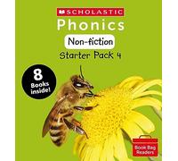 Scholastic Phonics: Starter Pack 4. Decodable Phonic Books for Ages 4-6 (Phonics Book Bag Readers Non-fiction)