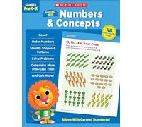 Scholastic Success with Numbers & Concepts Workbook (Scholastic Success; Grades Prek-k)