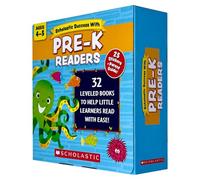 Scholastic Success With Pre-K Readers Box Set (32 Leveled Readers) - Ages 4-5