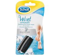 Scholl 2x Velvet Smooth Express Pedi Refill Rolls Strong Replacement 2 Pack