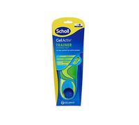 Scholl GelActiv Trainer Insoles for Men, All Day Comfort Running Shoe Insoles, Super Shock Absorption and Springiness with GelWave Technology, UK Size 7-12