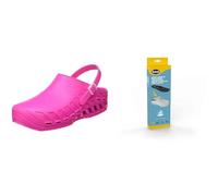 Scholl Clog Evo Fuchsia PRO Antistatic Insoles with Memory Cushion for Clog Evo - Fuchsia/Black