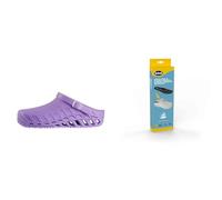 Scholl Clog Evo Lilac + Scholl PRO Antistatic Insoles with Memory Cushion for Clog Evo - Lilac/Black