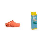 Scholl Clog Evo Orange Anatomical and Antistatic Insoles for Clog Evo - Orange/Brown