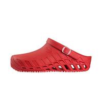 Scholl Unisex's Evo Medical Professional Clog, Red, Red, 2.5/3 UK
