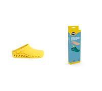 Scholl Clog Evo Yellow Anatomical and Antistatic Insoles for Clog Evo - Yellow/Brown