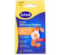 Scholl Corn Removal Plasters 4 Plasters and 4 Discs
