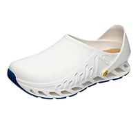 Scholl Evoflex - Professional Sanitary Clogs for Men or Women, Ultra Light and Comfortable, with Adjustable Strap, Non-slip Sole, Removable Memory Insole with Antibacterial Lining