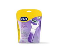 Scholl Expert Care 2-in-1 File & Smooth Electric Callus Remover for Silky Soft Feet, Electric Purple