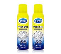 Scholl Fresh Step Anti-Perspirant Foot Spray, 150ml (Pack Of 2)