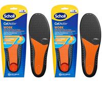 Scholl Gel Activ Work Insoles for Men Size 7-9 (Pack of 2)