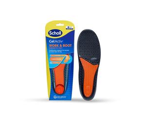 Scholl Gel ActiveWork Insoles Men Shock Absorber Comfortable size 35.5/40.5