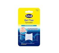 Scholl Gel Big Toe Spreader - Toe Separator Spacer for Overlapping Toes, Immediate Pain Relief from Rubbing and Pressure of Overlapping Toes, Toe Protectors, Straighteners for Bent Toes