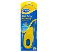 Scholl Gel Active Everyday Shoe Insoles Inserts for Men Cushion Shock Absorb