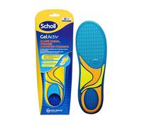 Scholl Insoles GelActiv - Memory Foam GelWave Shock Absorbing for Casual Shoes, Size S
