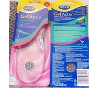 Scholl Gel Activ Comfy Insoles Everyday Heels For Women 1 Pair Size UK 3 - 7.5