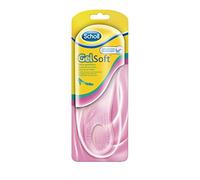 Scholl GelSoft Heel Insoles - Cushioning & Non-Slip Effect, Arch Support, Long Lasting Comfort, Ergonomic & Discreet Design, Size 35.5-40.5