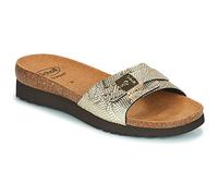 Scholl Women's Ginni Sandal, Platinum Gold, 3 UK