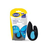 Scholl in-Balance Cushioning Pain Relief Insoles for Heel, Heel Pain, Achilles Tendon, Size L, Unisex