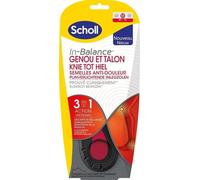 Scholl in-Balance Orthopaedic Insole for Knee and Heel Pain - Clinically Proven - 1 Pair - Size S - 37-39.5