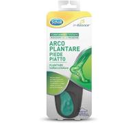 Scholl in-Balance Pain Relief Insoles, Arch Support for Flat Foot, Unisex, Size S (EU 37-39.5 / UK 4-6)