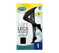 Scholl Light Legs - Lightweight Compression Socks S Black 60 DEN