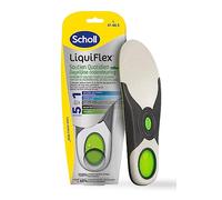 Scholl LiquiFlex Daily Support Insoles - Men's Shoes Size 8-10.5 - Memory Shape and Arch - 1 Pair