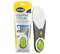 Scholl Liquiflex Every Day Insoles for Men, GelActiv Insoles with Memory Foam, Arch Support, and Odour Control - Insoles Suitable for Walking/Hiking Boots - UK Size L (8-12), 1 Pair