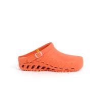 Scholl Men's Clog Evo Health Care Professional Shoe, Orange, 5/6 UK