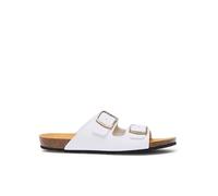 Scholl Men's Didier Sandal, White, 10.5 UK