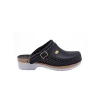 Scholl Men's Supercomfort Medical Professional Clog, Blue, 6.5 UK